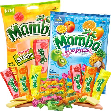 Amazon.com : Mamba Candy Fruit Chews - Magic Sticks, Individually ...