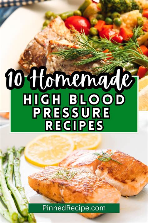 Recipes For High Blood Pressure