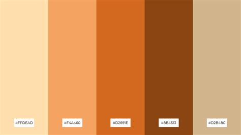 The Best 15 Tawny Color Palette Combinations