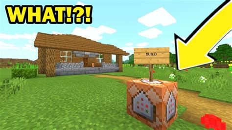 Image result for Self Building House Minecraft Command Block Step by Step