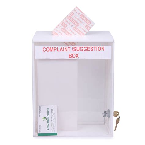 Rasper Acrylic Letter Box Wall Hanging for Home & Office Acrylic ...