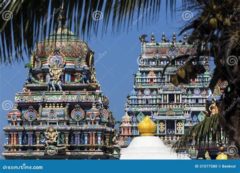 Sri Siva Subramaniya Swami Hindu Temple Stock Photo - Image of blue, religion: 31577580