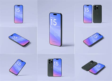 8 Free iPhone 15 Pro & Pro Max Mockup PSD Files - Good Mockups
