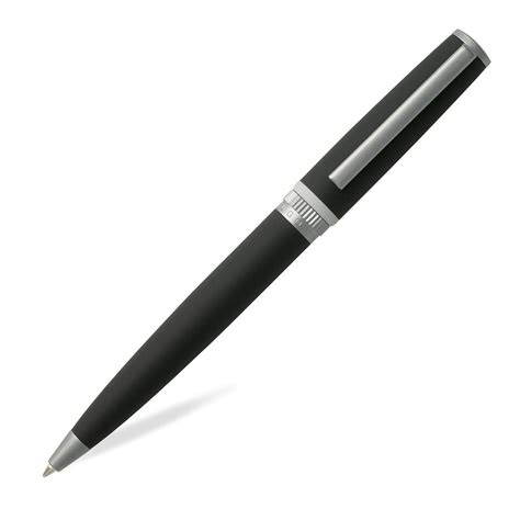 Hugo Boss Gear Ball Pen, Essential Black – Makoba