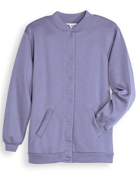 Blair Womens Iconic Fleece Jacket - Walmart.com