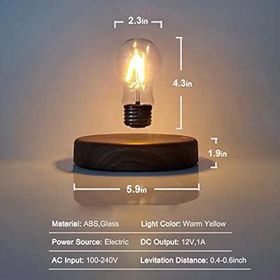 HCNT Wireless Levitating LED Desk Lamp with 360 Degree India | Ubuy