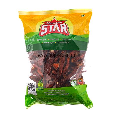 Southern Star Byadgi/Bedgi Red Chilli Whole, 200g : Amazon.in: Grocery ...