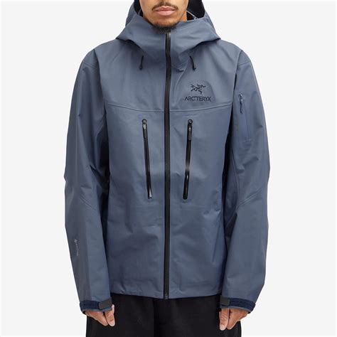 Arc'teryx Men's Arcteryx Alpha SV Jacket in Dark Stratus Arc'teryx