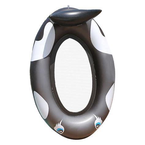WOMBLE Whale Inflatable Pool Float Ring Pool Lounger Float Lake Raft ...