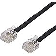 FEDUS 10 Meter Telephone Line Landline Extension Cord Cable Male To ...
