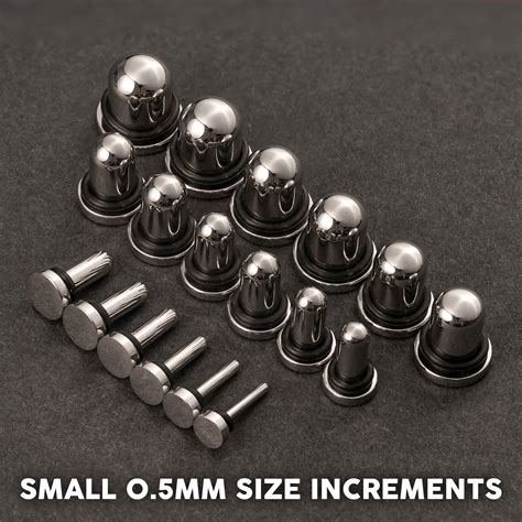 Dead Stretching Kit - Silver Metal Ear Plugs / Ear Stretching Kits ...