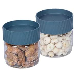 Buy Jaypee Plus Staxx 500ml Home and Kitchen Storage Blue Container ...