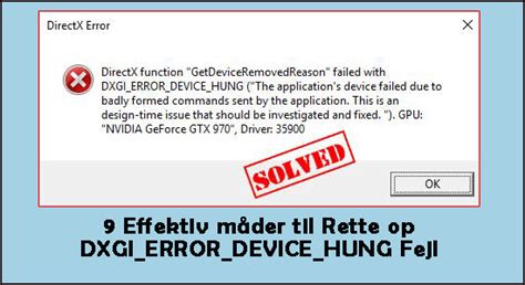 Dxgi Error Device Hung Fix 的图像结果