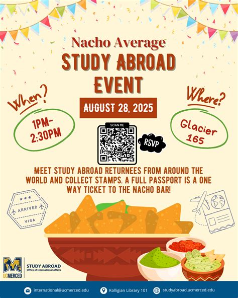 Nacho Average Study Abroad Event | OFFICE OF INTERNATIONAL AFFAIRS