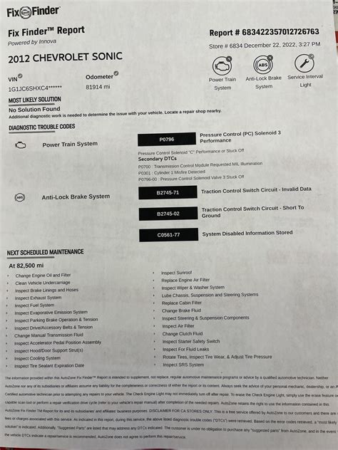 Car stalled out, transmission acting funny. : r/ChevySonic