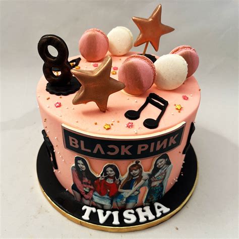Blackpink Cake | Blackpink Theme Cake | Blackpink Birthday Cake ...