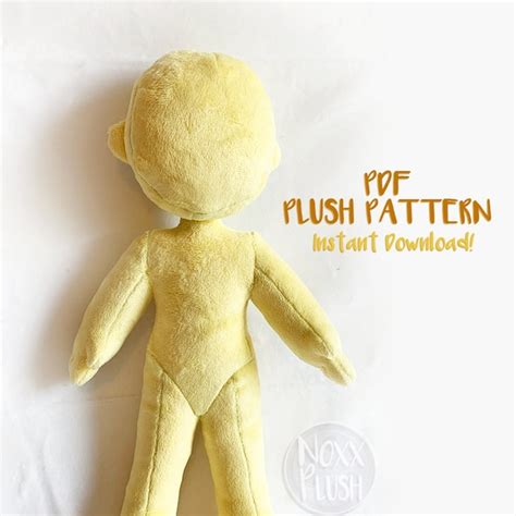 Chibi Plush Pattern 的图像结果