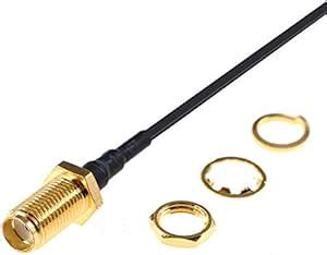 3AN Telecom IPEX U.fl Extension Cable IPEX to SMA Female Pigtail Cable ...
