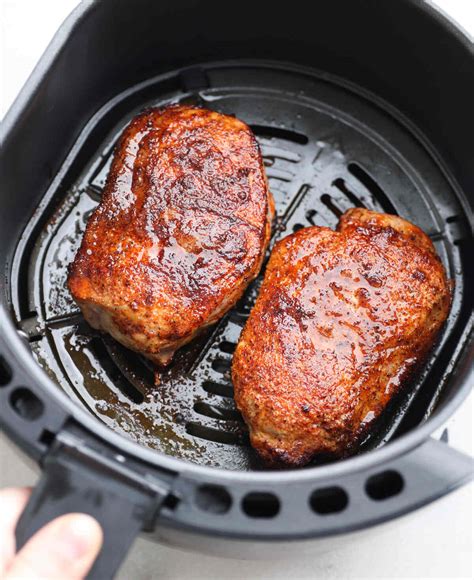 Air fryer pork chops no breading online