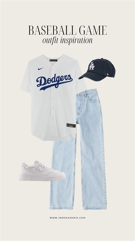 10 Outfit Ideas to Wear to A Baseball Game | Erika Marie in 2023 ...