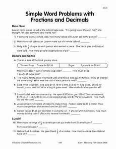 decimals word problems worksheets grade 6 simple word problems with fractions and decimals education world decimals word problems worksheets grade 6 simple word problems with fractions and decimals education world