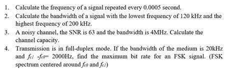 Image result for Calculating Bandwidth of a Signal