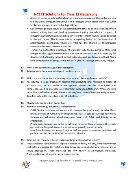 Class 12 Geography Notes Chapter 6 的图像结果