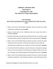 Image result for Excel Module 2 Project 1