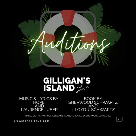 Auditions: Gilligan's Island: The Musical | 3rd Act Theatre Co.