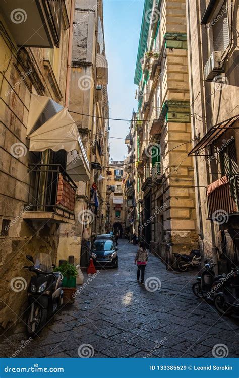 Spanish Quarters or Quartieri Spagnoli is a Part of the City of Naples ...