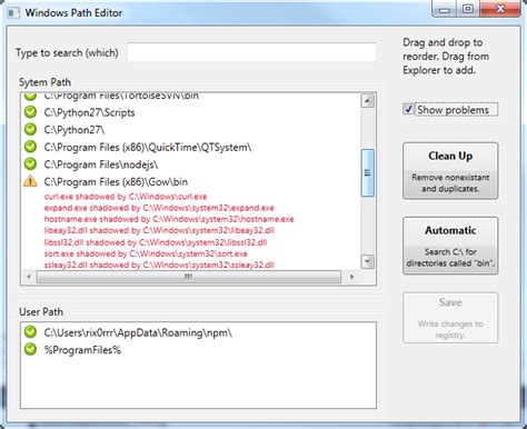 Image result for Add Path Windows 1.0