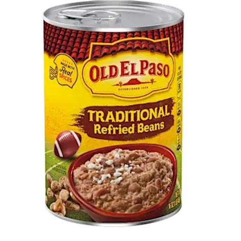 Traditional Canned Refried Beans Old El Paso – JITCO