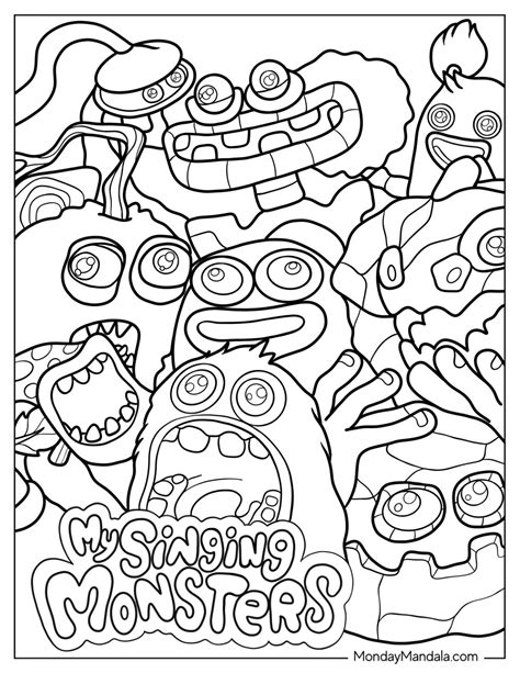 My Singing Monsters Coloring Pages