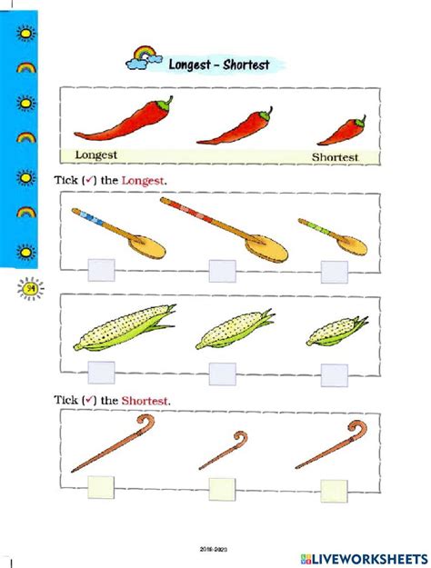 Image result for Beginning Measurement Worksheets