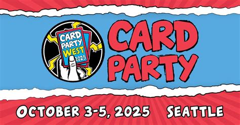 Card Party 2025 West - Pokémon fans, collectors, and creators!, Seattle ...