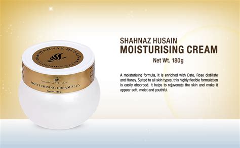 Shahnaz Husain's Vedic Solutions Moisturiser Cream, Honey, 180 g ...