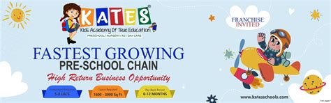 KATES - FASTEST GROWING PRE SCHOOL CHAIN