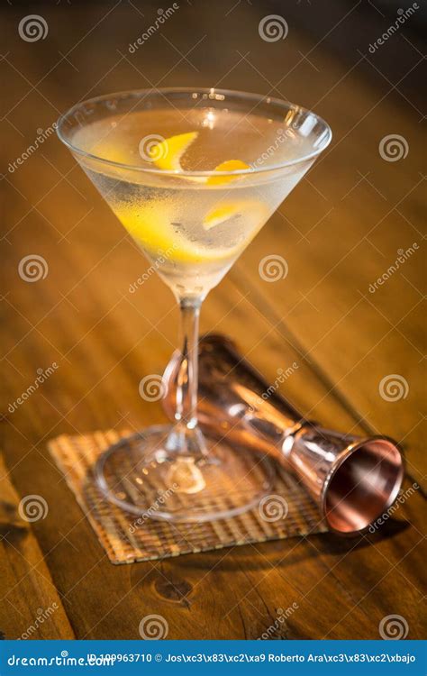 Vesper Martini 007 stock photo. Image of dirty, chilled - 109963710