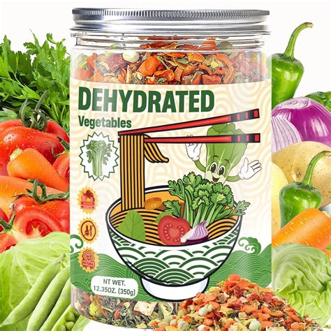 Amazon.com : Ramen Toppings Dehydrated Vegetables Flakes - 12.35Oz ...