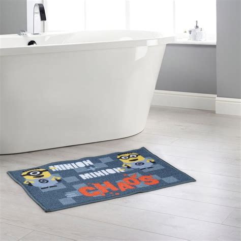 Buy Spaces Small Size Minions Bath Mat from Spaces at just INR 445.0