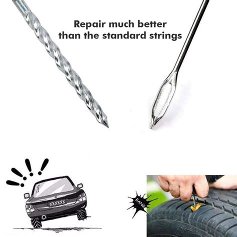 AllExtreme Universal Tubeless Tyre Puncture Repair Kit Flat Tire ...