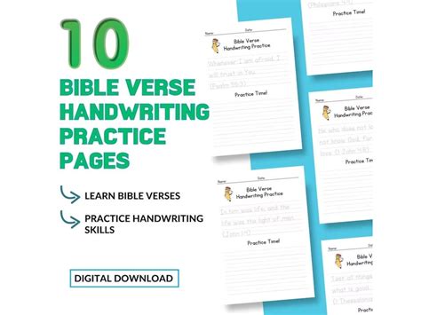 Scripture Handwriting Practice 的图像结果