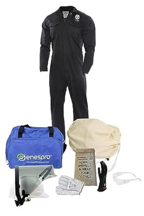 National Safety Apparel KIT2CV113X08 ArcGuard CAT 2 Arc Flash Kit with ...