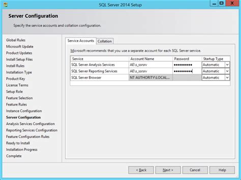 Image result for Instance Configuration in SQL Server 2014 Express