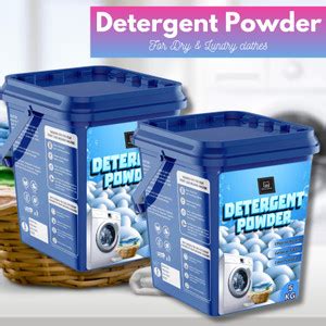 BLISS & BLUSH Detergent Powder 10kg Ultra Wash Matic Front/Top Load ...