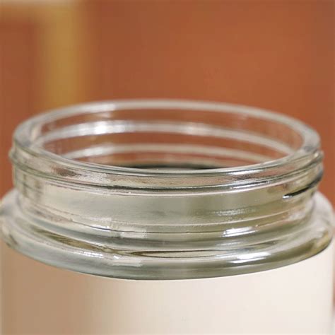 Set Of 4 Metal Canister With Glass Viewing Window 1000ml Online ...