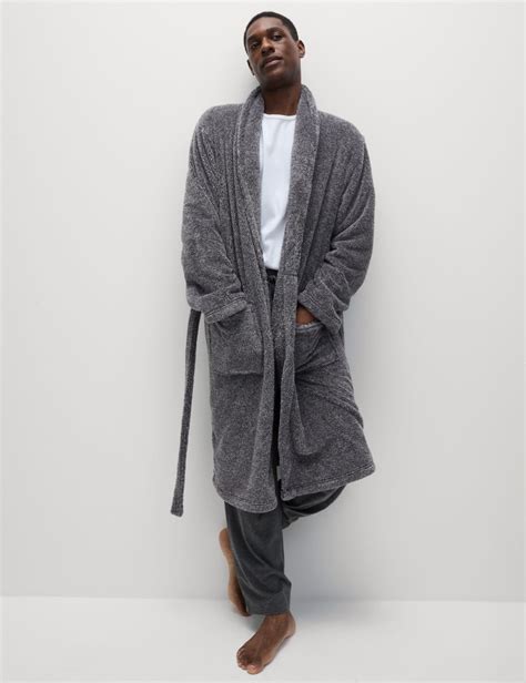 Dressing Gowns, Men, Men's Nightwear, Men's Dressing Gowns at M&S