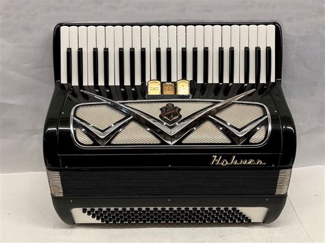 Hohner Piano Accordion LM 41 Keys 120 Bass - Black – Accordions Canada