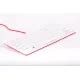 Official Raspberry Pi Keyboard White Red