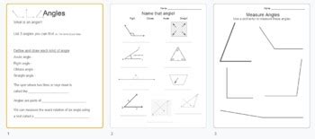 Image result for Identifying Angles Lesson